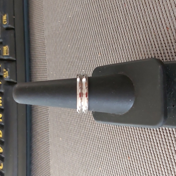 Stainless Steel Double Dome Ring - Picture 1 of 4